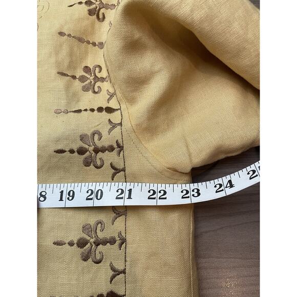 Prestige Men’s Wide-Leg Linen 2-piece Pant Set Sz L Pants 36 Pockets - Picture 4 of 16